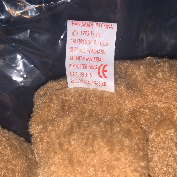 Curly- Beanie Original Baby - Picture 5 of 5